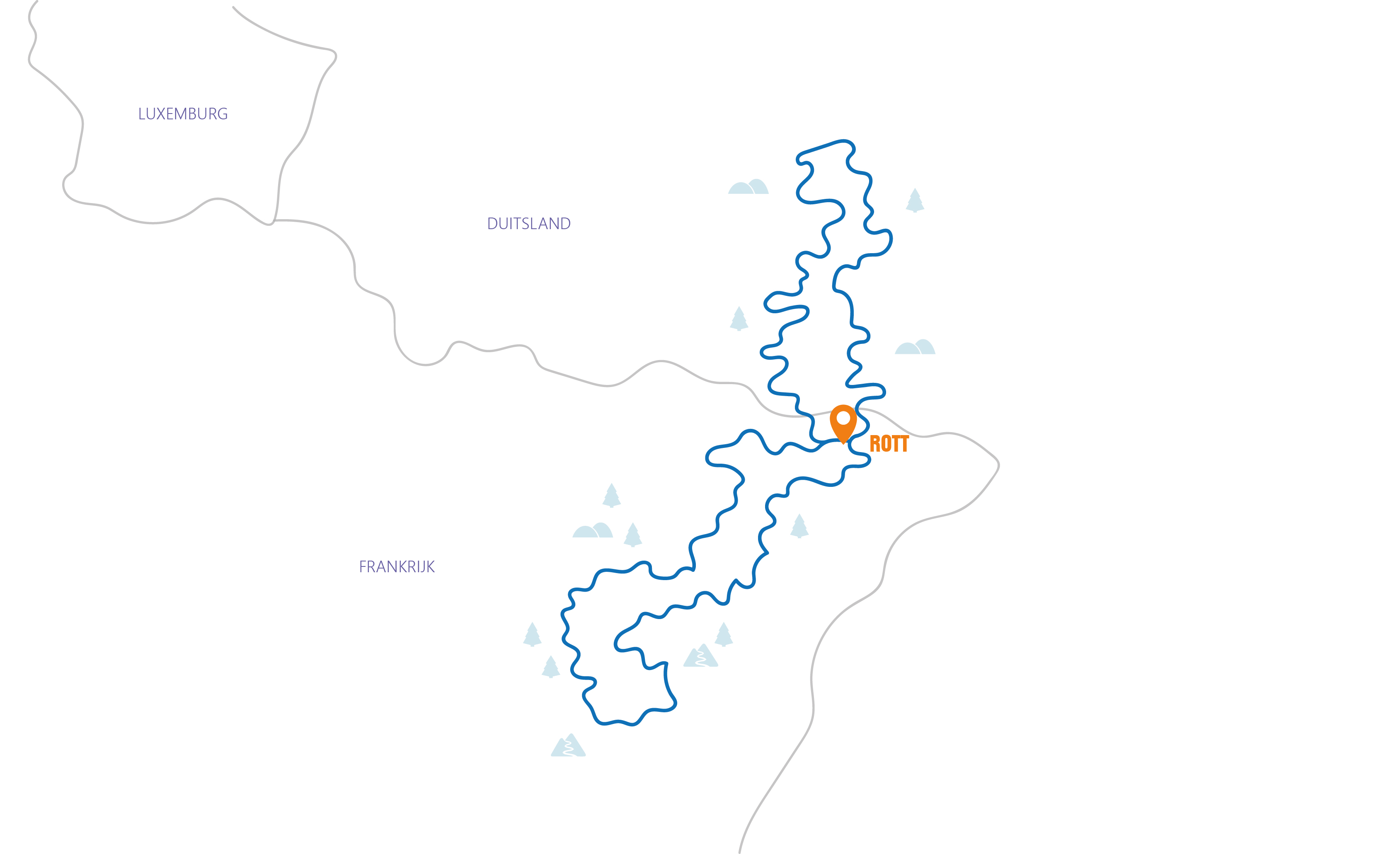 Frankrijk - Elzas nazomer  Routekaart